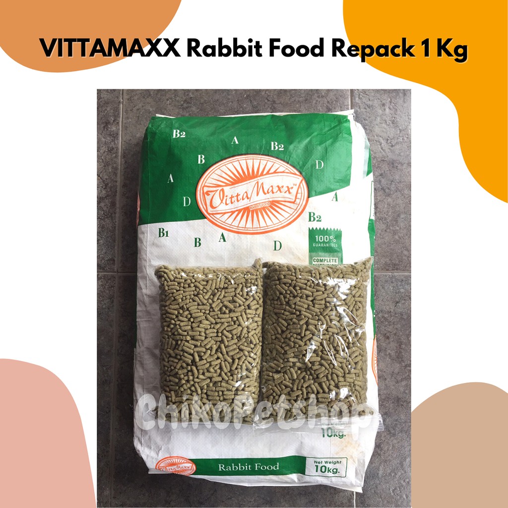 Vitamaxx Makanan Kelinci Rabbit Food Vitamax Kemasan 1 Kg Vittamax