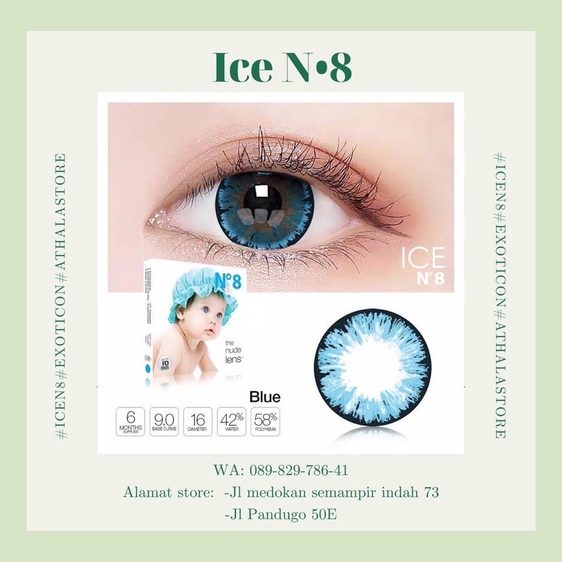 Softlens ICE N8 / bisa minus