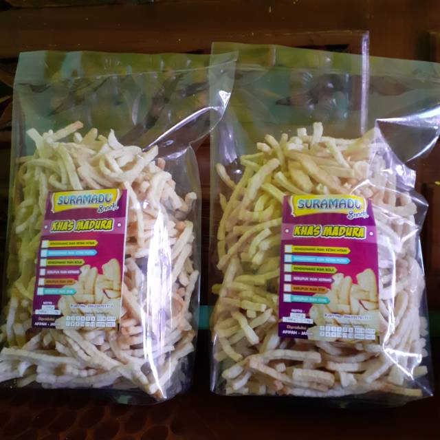 

Krupuk ikan stik asli madura
