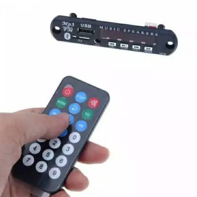 Modul Mp3 Bluethoot Musik Player FM Radio