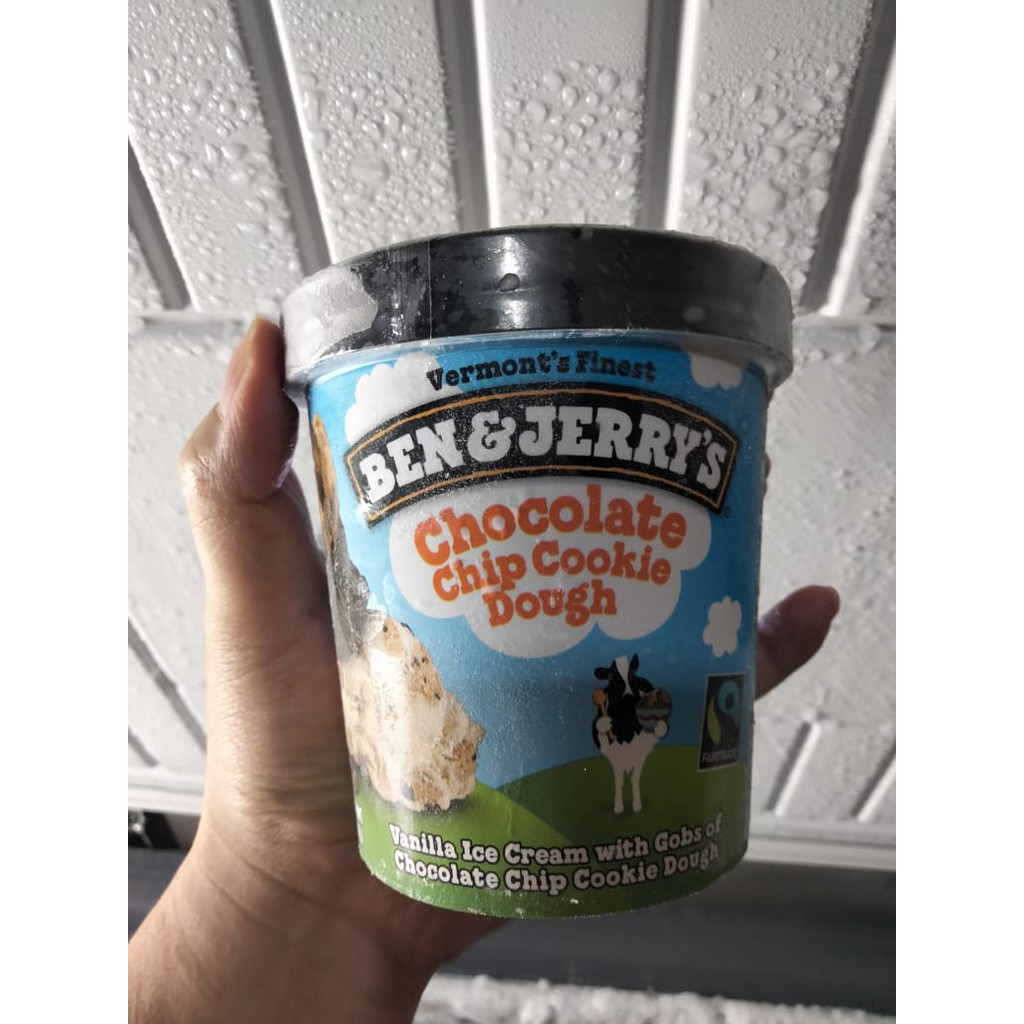 

Ben & Jerry's Chocolate Chip Cookie Dough Ice Cream 458 ML
