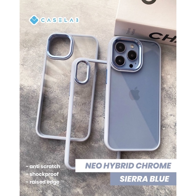 STEELCHROME NEOHYBIRD IPHONE XR XS X XSMAX 11PROMAX 11 11PRO 12MINI 12 12PRO 12PROMAX 13 13PRO 13PROMAX 13MINI SOFTCASE NEOHYBIRD LIST CHROME PREMIUM