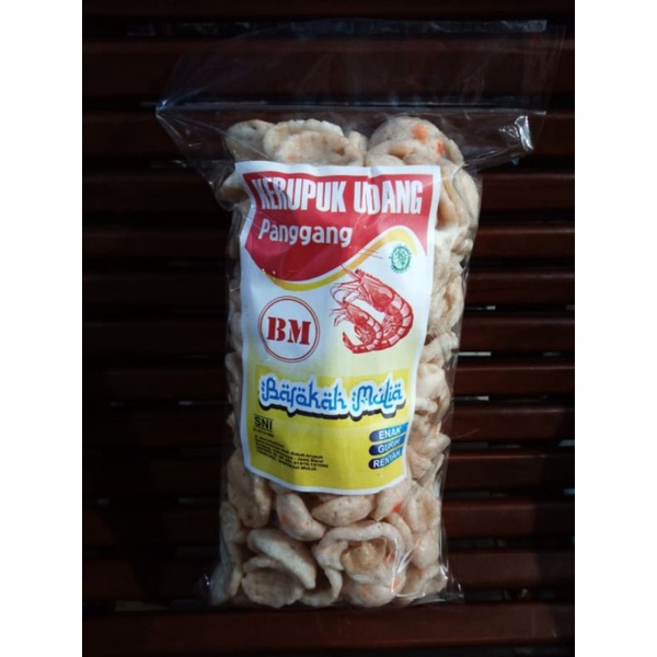 

Kerupuk Udang Panggang Khas Indramayu kemasan 100 gram