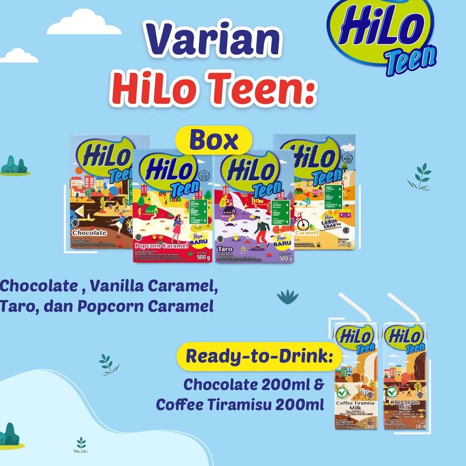 

✅Khusus 4 Pack - HiLo Teen Chocolate Milk 200 ml x 4 pcs Ready to Drink (RTD) - Susu Tinggi Kalsium | NEW | REBORN | Rilis | New event