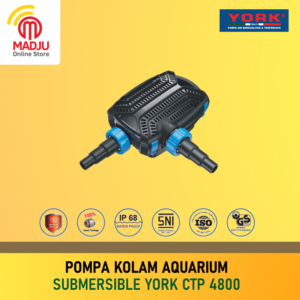 Pompa Air Aquarium York Submersible CTP 4800