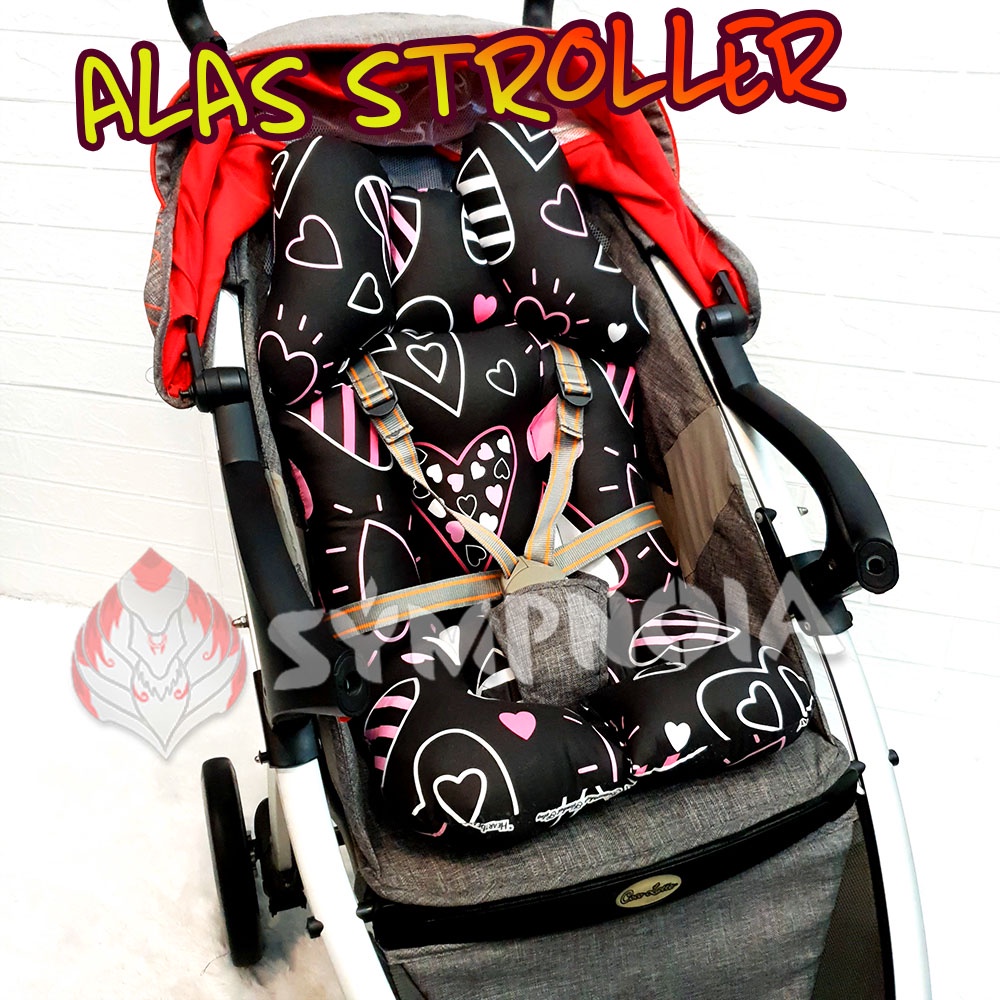 Alas Stroller Universal Strollerpad Pelindung Semua Stroller Model Ele - elephant RANDOM