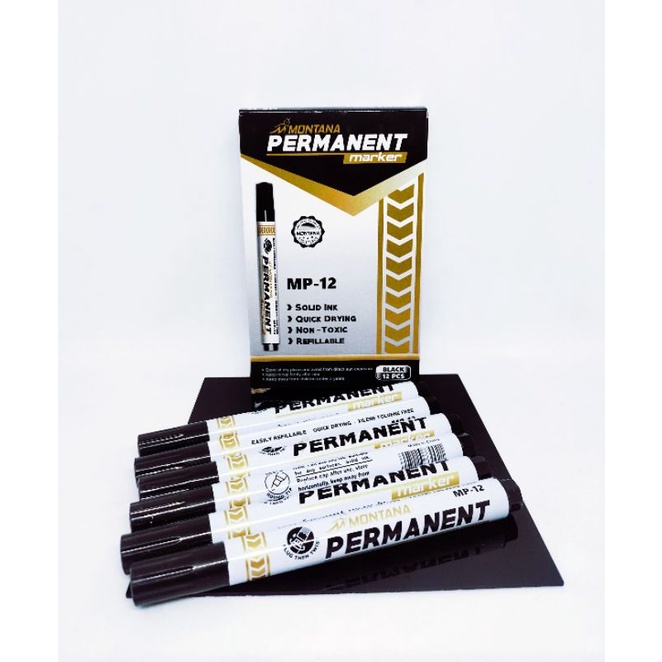 

Spidol Montana permanen/ spidol permanen murah isi 12pcs