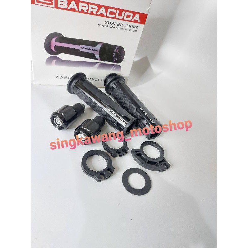 HANDGRIP VARIASI BARRACUDA/GRIP VARIASI handgrip set kiri kanan BARRCUDA