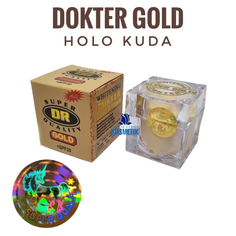 CREAM DR GOLD ORIGINAL HOLO KUDA - ecer