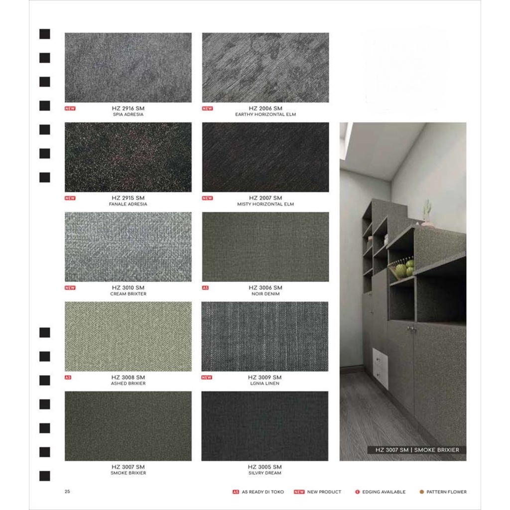 Lapisan furniture Hpl homega type SM