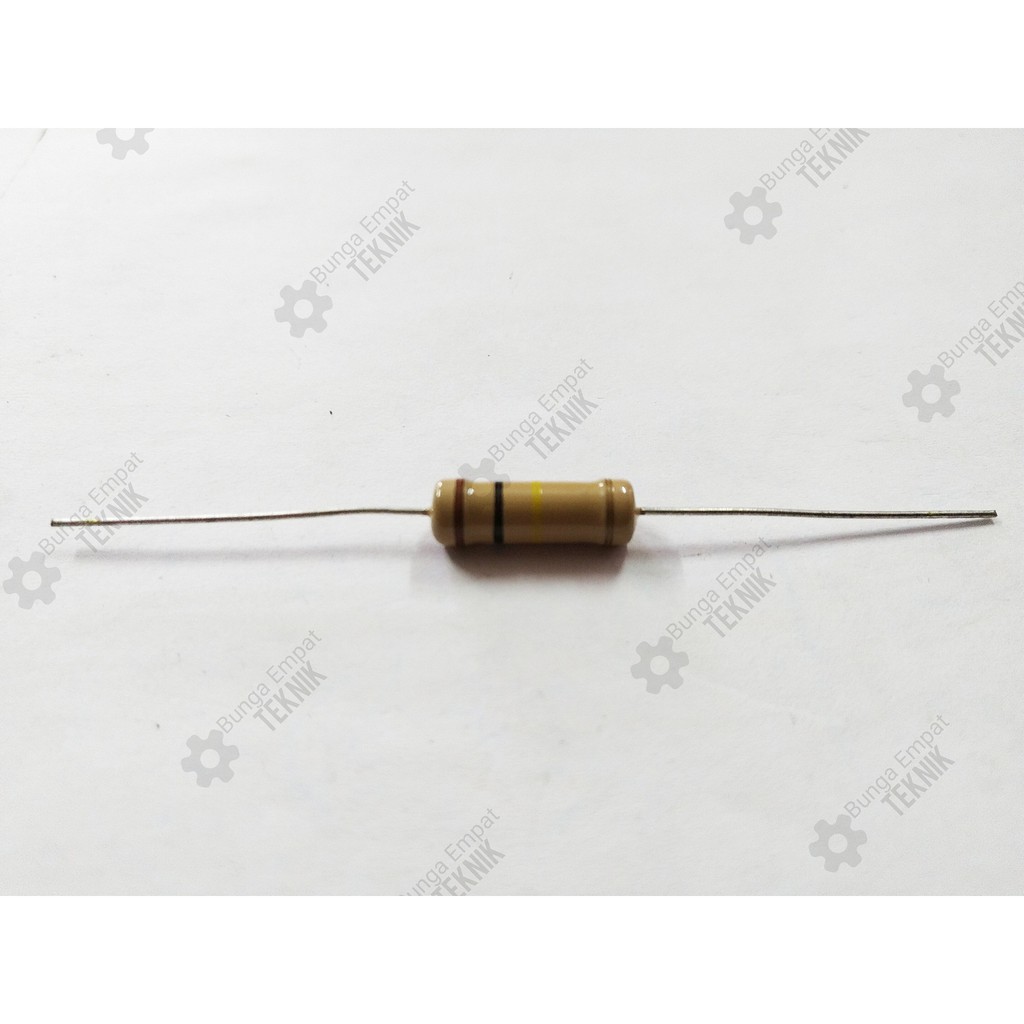 KOMPONEN ELEKTRONIK RESISTOR 100K OHM 3 WATT