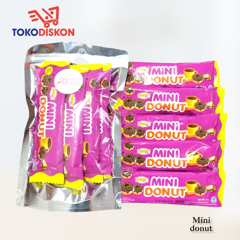 

Biskuit Mini Donat 3in1 // Premium