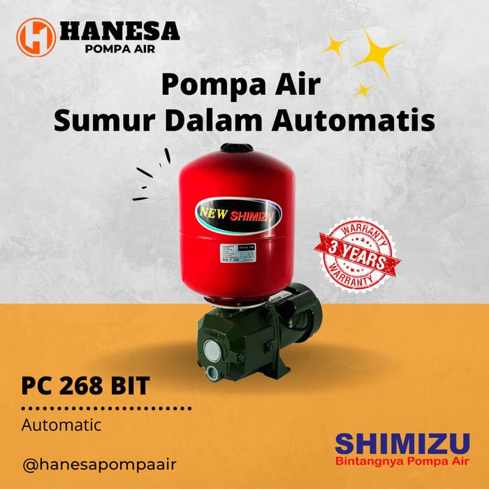 Shimizu Pc 268 Bit Pompa Air Sumur Dalam Otomatis
