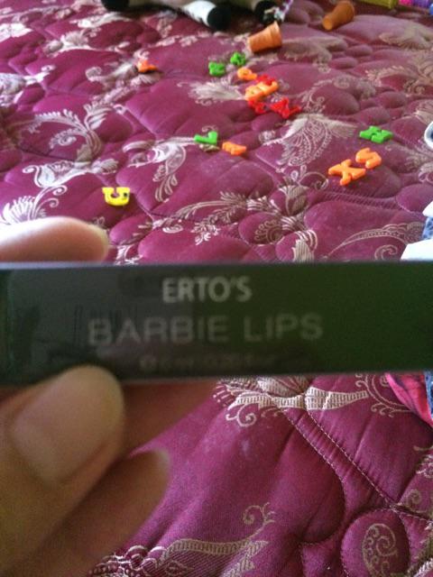 ERTOS LIPCREAM BARBIE LIPS / LIP CREAM ERTO / ERTO'S by