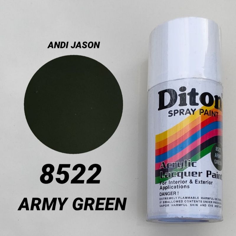 DITON CAT SEMPROT 300CC NO 8522 ARMY GREEN