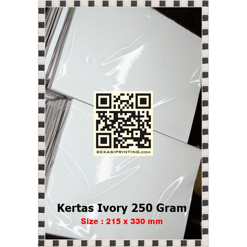 

Order Langsung Kertas Ivory 250 Gram Ukuran F4 (215 x 330 mm) terbaik