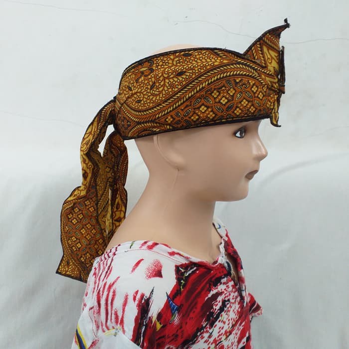 Topi Blankon Blangkon Motif Corak Batik Balita Anak Khas Jawa