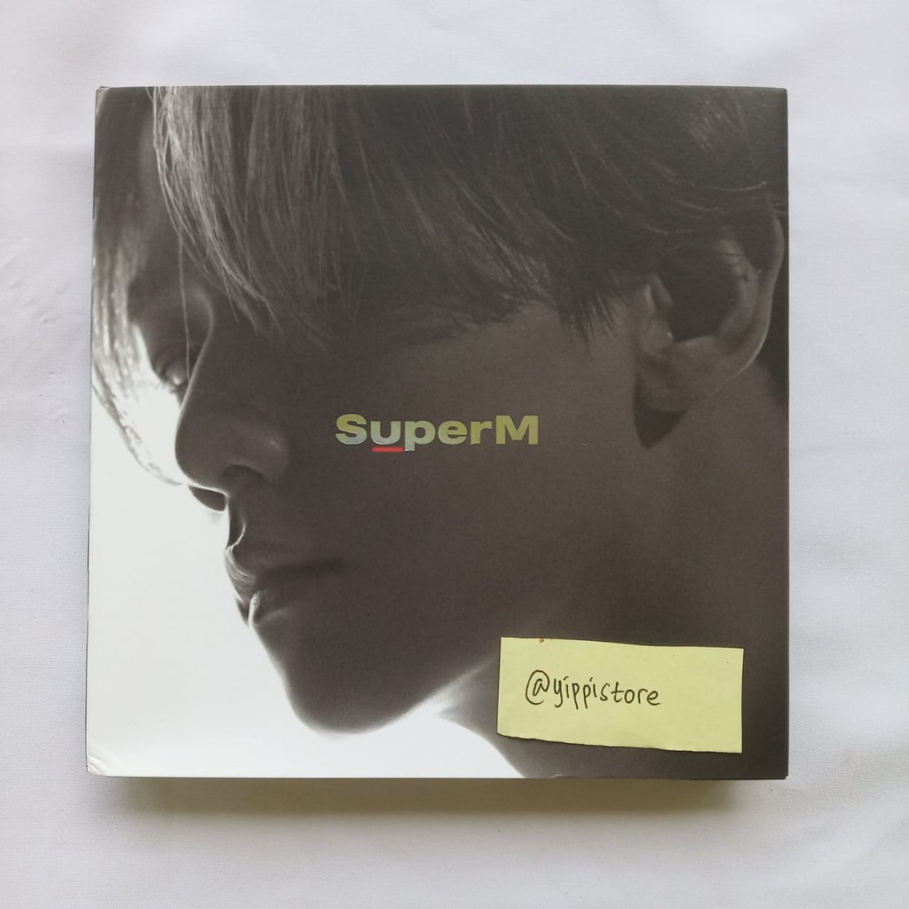 READY STOCK ALBUM SUPERM 1st MINI ALBUM US VER - BAEKHYUN VER - ALBUM ONLY + POSTER PRELOVED