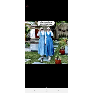 Midi dress Overall jeans