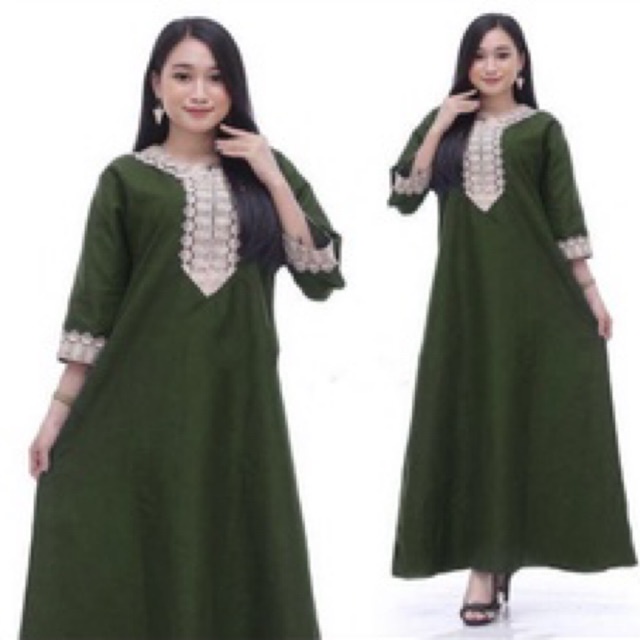 Daster arab rayon murah / gamis wanita / gaun muslimah