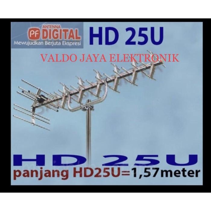 Antena Tv Digital Dan Analog Pf Hdu-25/Antena Tv Digital Hdu25
