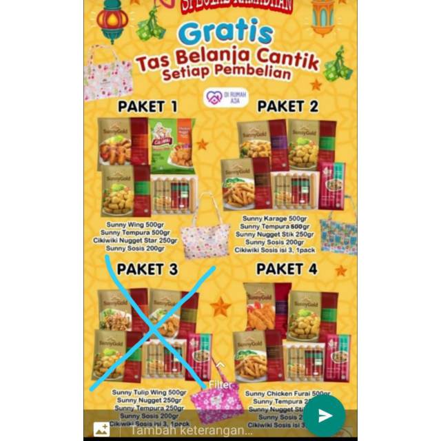 

Sunny Gold paket Ramadhan