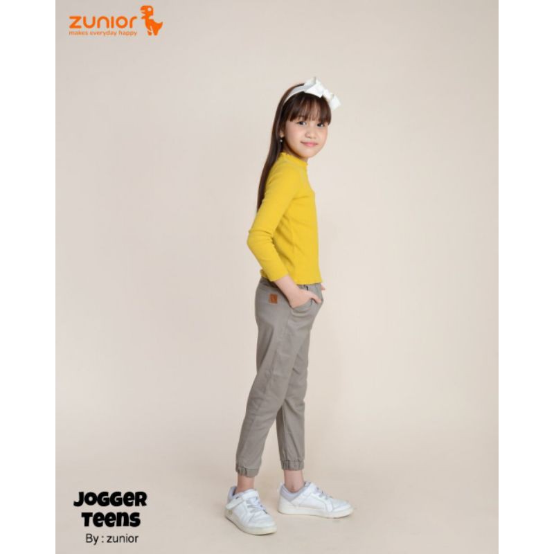 Jogger Anak Premium Zunior Khaki 1-12 Tahun