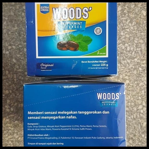 

Permen Woods Original Box Isi 15 Sachet
