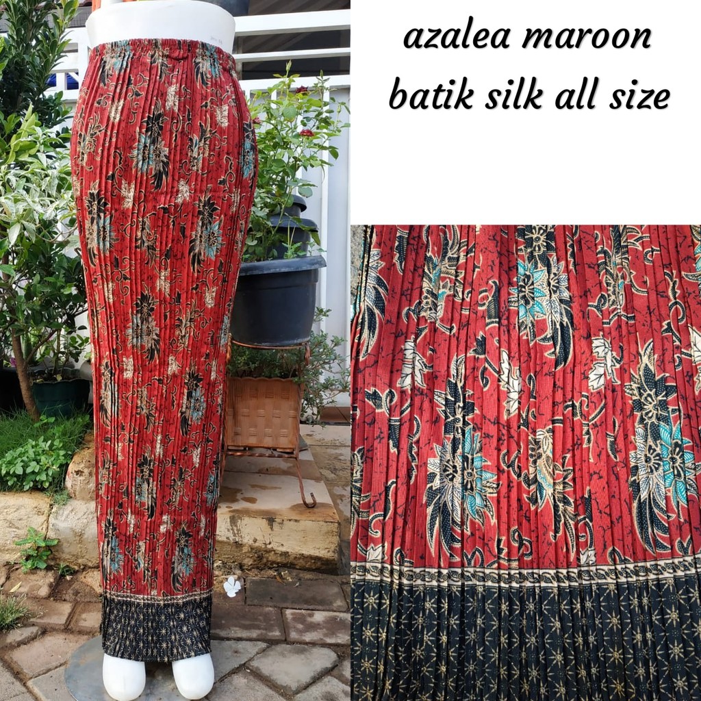 SB Collection Rok Plisket Samara Maxi Panjang Jumbo Batik Wanita