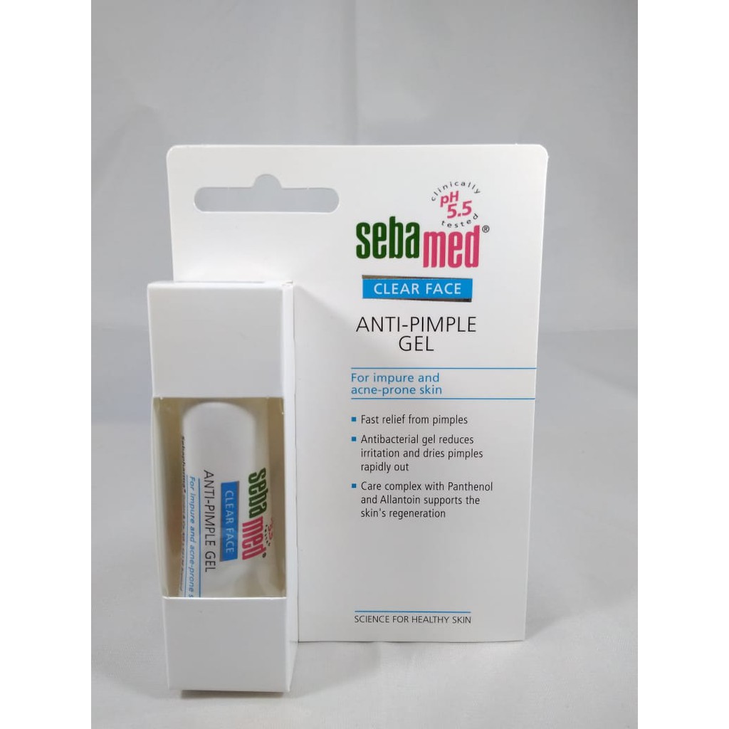 Jual Sebamed Clear Face Anti Pimple Gel 10ml Shopee Indonesia