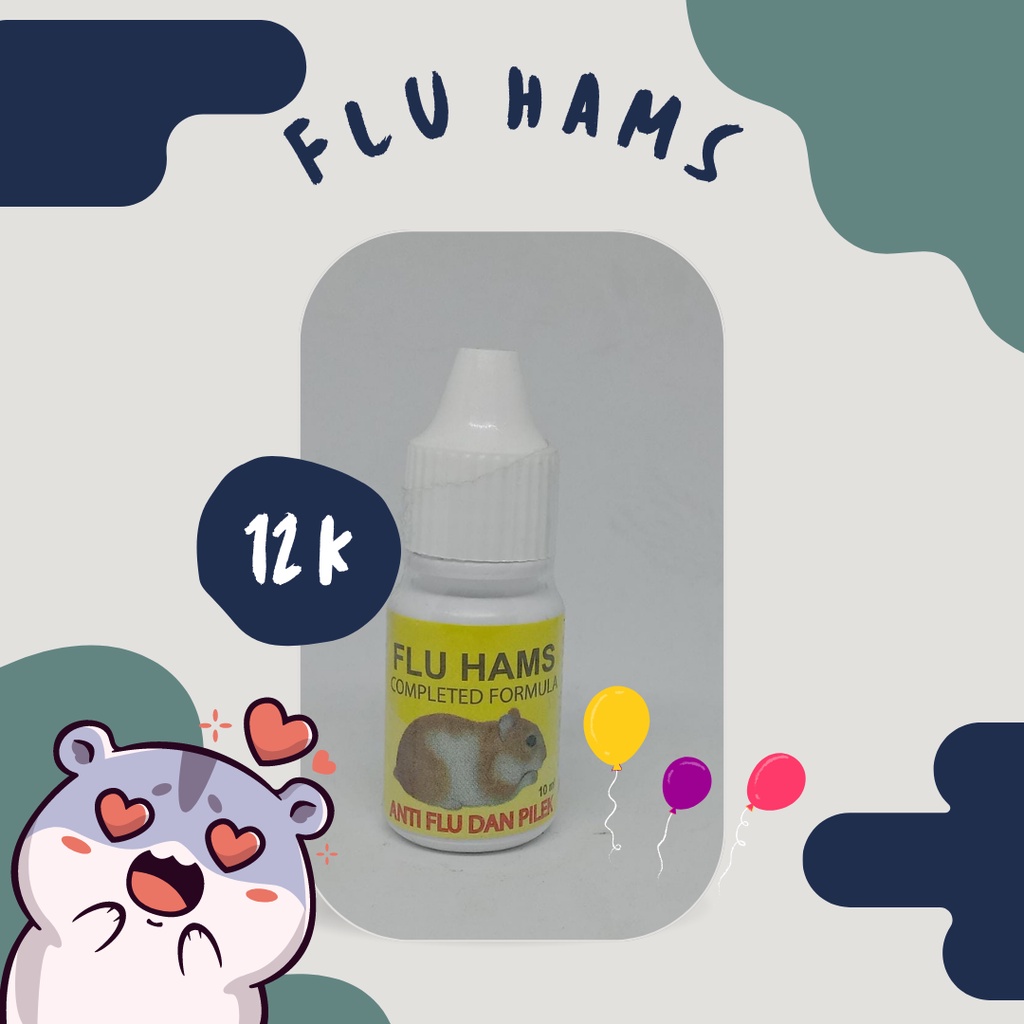 Flu hams obat influenza untuk hamster