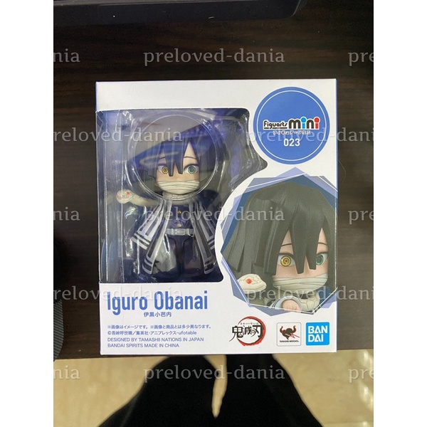 Obanai Iguro PVC FIgure (MISB) & Figuarts Mini (BIB)