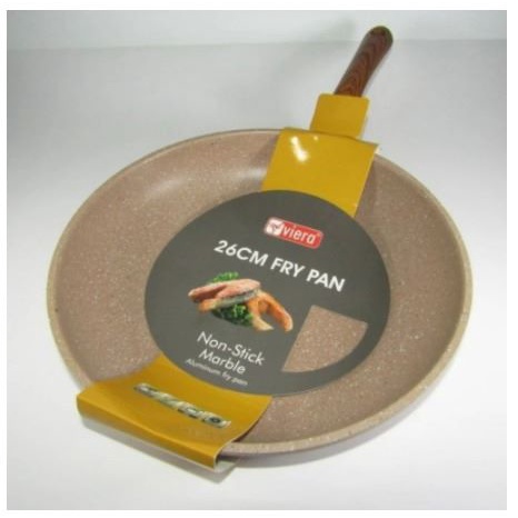 Viera Fry Pan Marble 26 cm TMS99-987 Wajan Penggorengan Food Grade