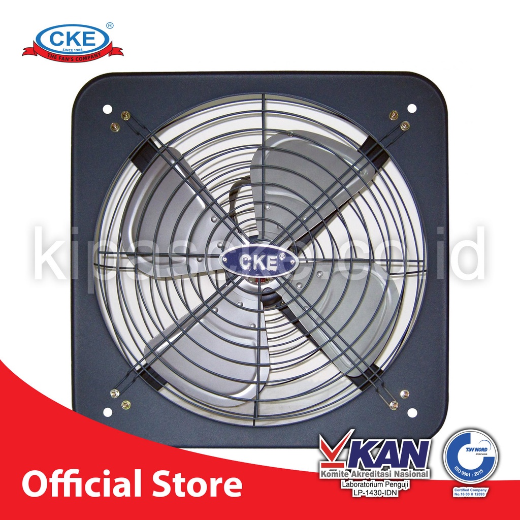 Exhaust dinding tembok /hexos dinding 16 Inch/Exhaust Fan CKE Standard DBN ESN-d16/3 380V Fan Indust