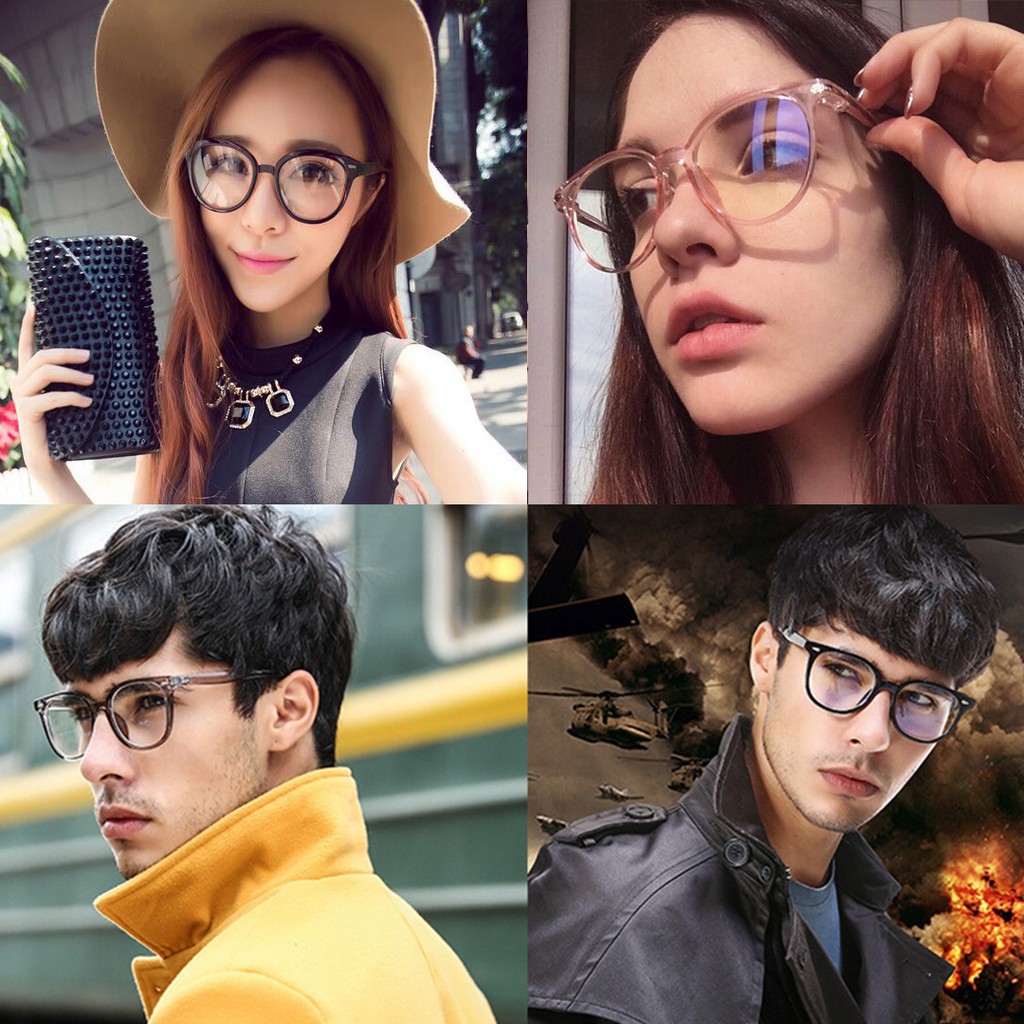 [✅COD] Kacamata Anti Radiasi Gaya Korean Style Aksesoris Fashion Frame Sunglasses Kaca Mata Retro Polarized Photocromic Pria Wanita Cowok Cewek Perempuan Korea Murah Original