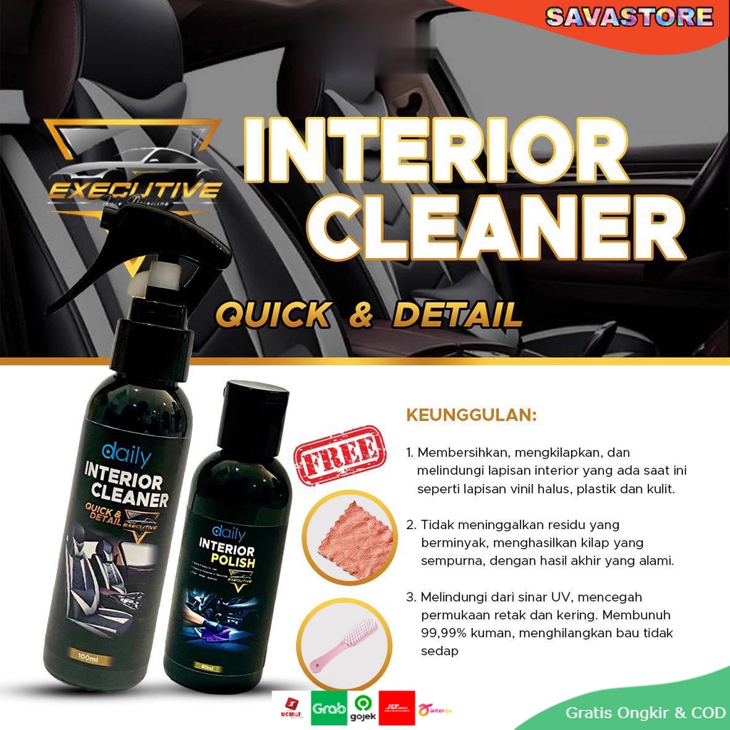 PEMBERSIH INTERIOR MOBIL PEMBERSIH DOORTRIM DASHBOARD JOK PLAFON BLUDRU MOBIL INTERIOR CLEANER