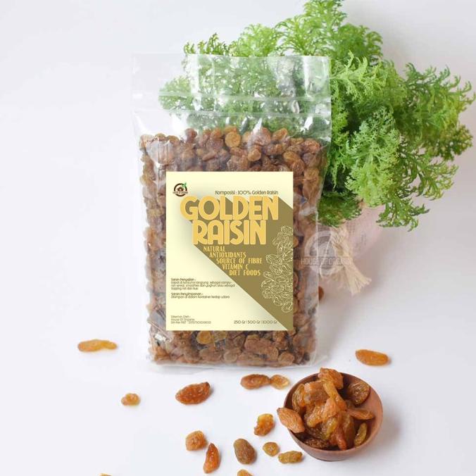 

Harap Baca Deskripsi Sebelum Order Golden Raisins (Kismis Kuning) 100Gr