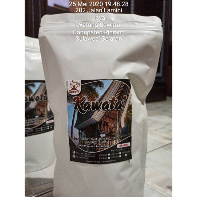 

Kopi Arabika Organik Asli Toraja Pinrang.