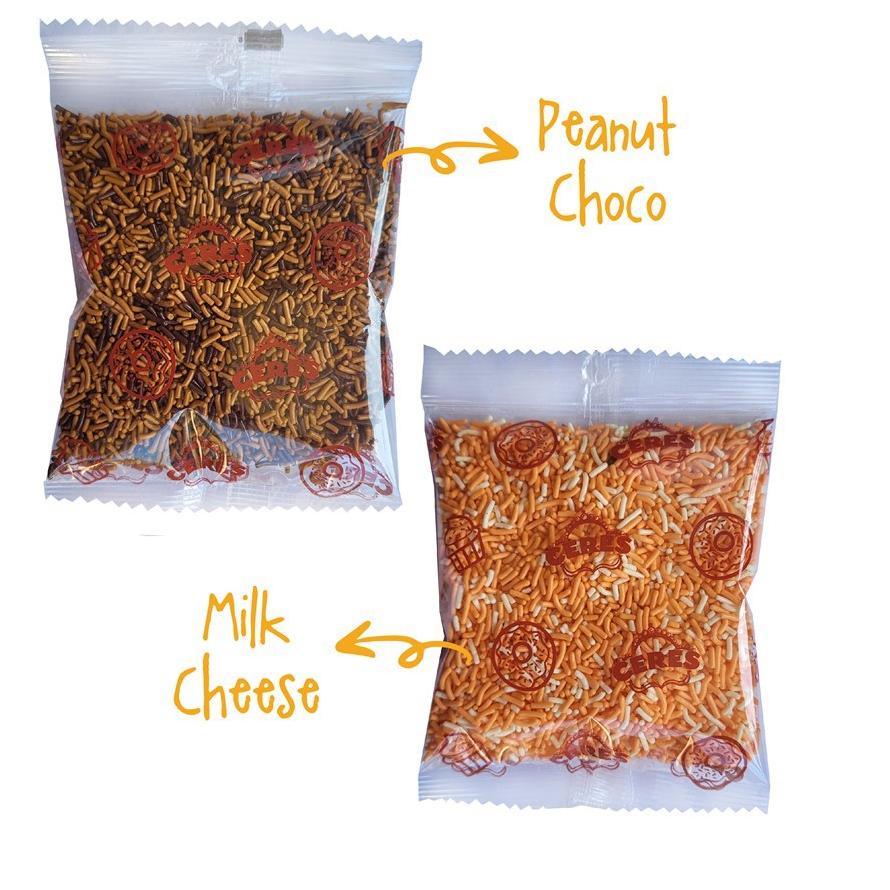 

Ceres Meises Mix Pack Choco Peanut & Cheese Milk 75g x 2pcs ル