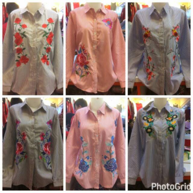kemeja cewek/baju cewek/baju kemeja panjang/kemeja cewek panjang murah