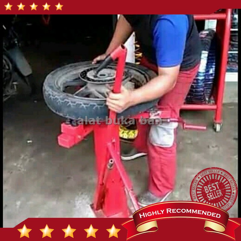 Alat buka pasang ban Tirechanger Moris