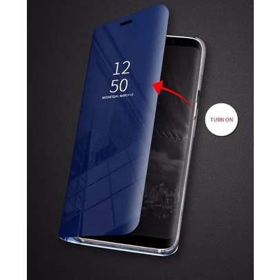 Flip Case Clear View Standing Cover Samsung S9 Premium Quality Aksesoris Handphone Hp GALLERYONE gallery one