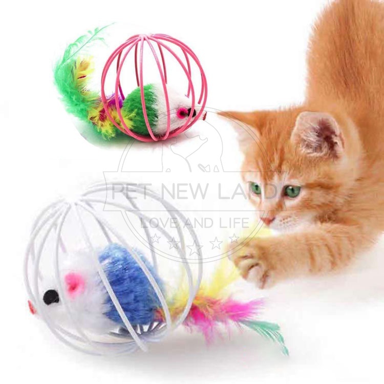 Mainan Kucing Bola Tikus Interaktif Mencit Cat Toys