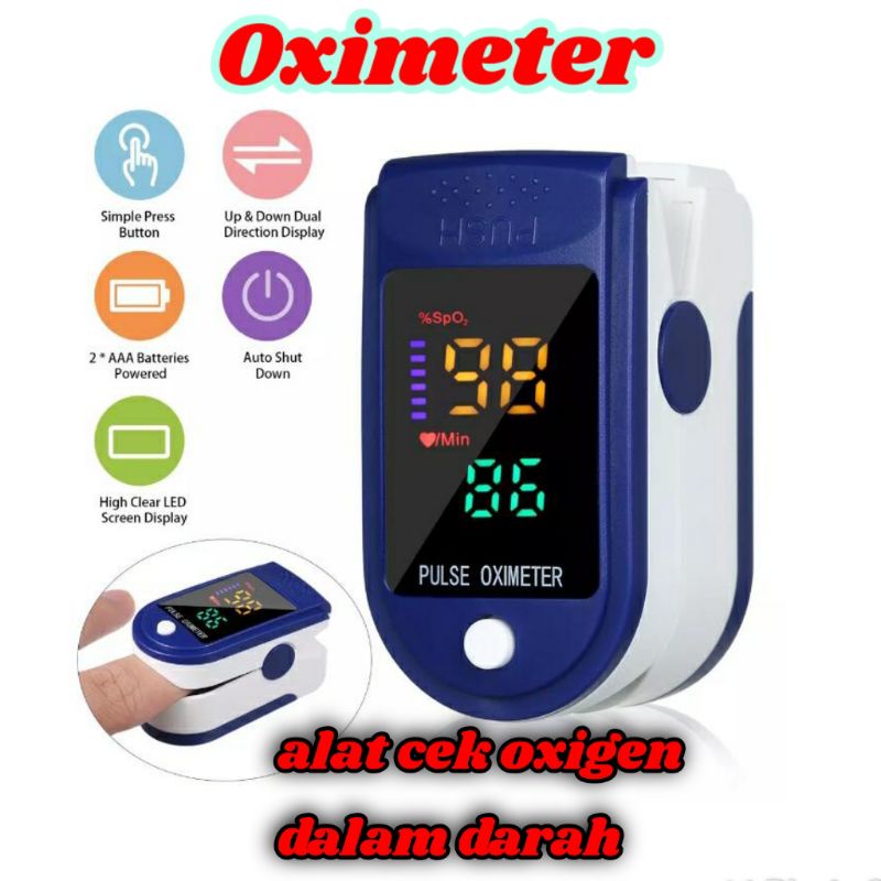 READY OXIMETER PULSE FINGERTIP LK87 LK88 ALAT PENGUKUR OKSIGEN PENGUKUR DETAK JANTUNG OXIMETER OMRON