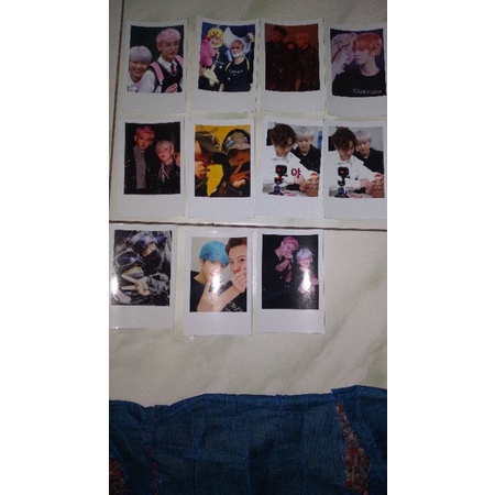 Polaroid Exo (Baekhyun, Chanyeol, Kai, Sehun) + Chanbaek