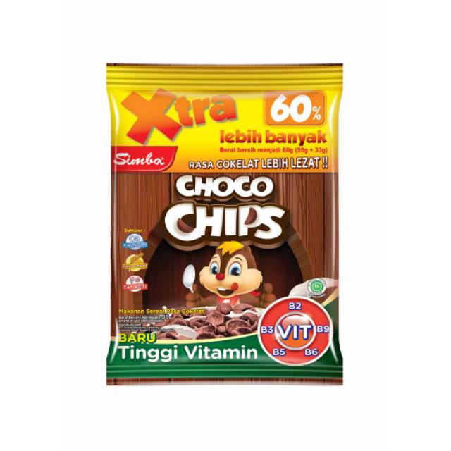 

Simba Cereal Choco Chips Cokelat 55G