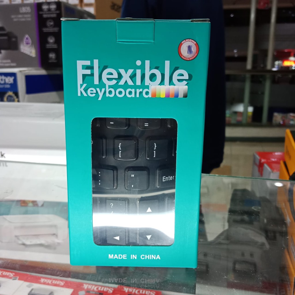 Keyboard Komputer Flexible USB 88 keys