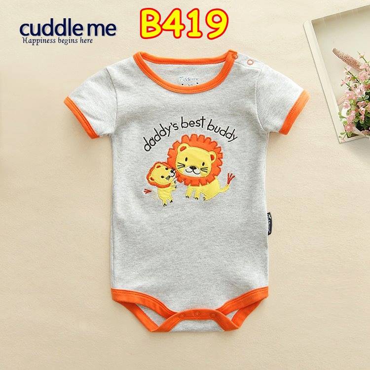 B419 JUMPER PENDEK BAYI CUDDLE ME LION