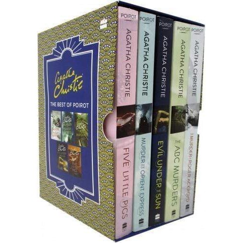 Agatha Christie Boxset Collection - The Best Of Poirot 5 Books set