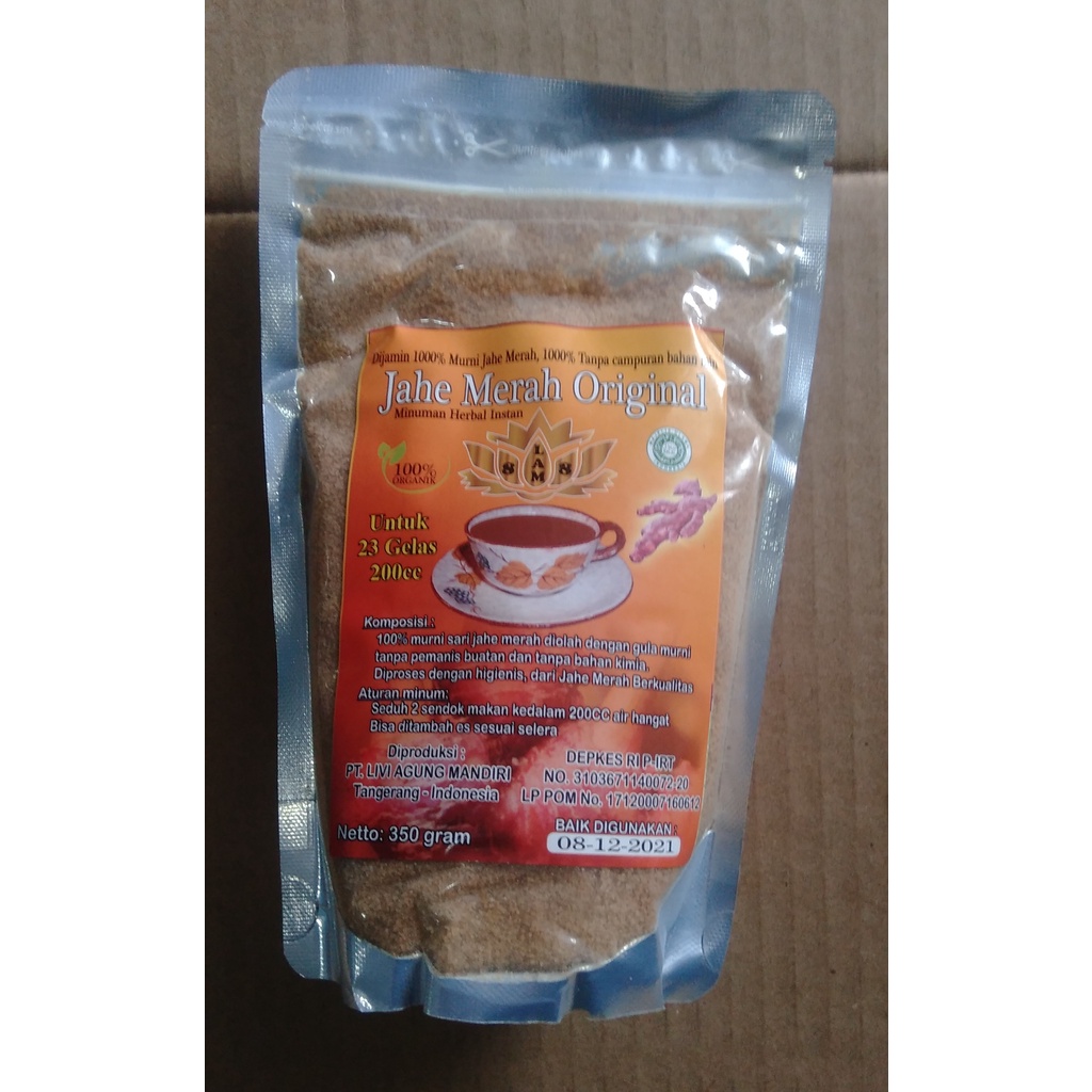 

Lam 88 Jahe Merah Serbuk Original = 350 gr